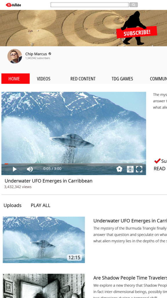 Underwater UFO Emerges in Caribbean. 